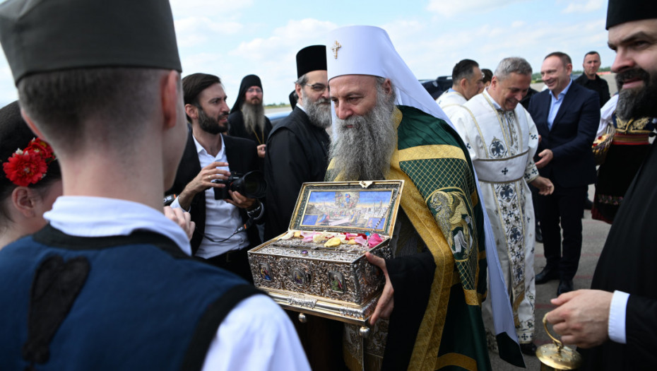 SPC saopštila koliko se vernika poklonilo Časnom pojasu