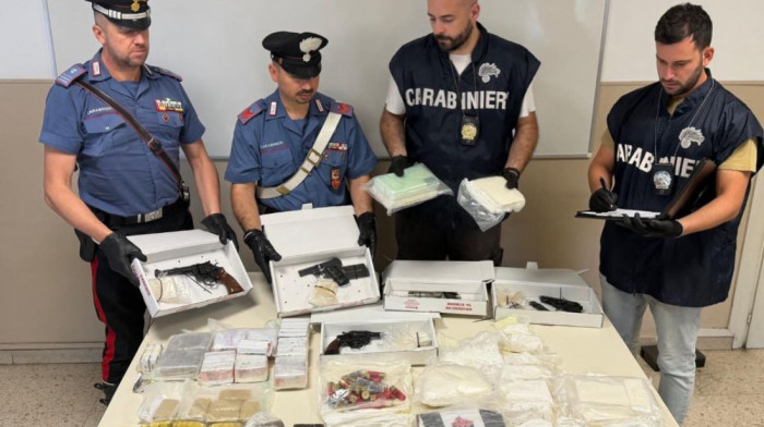 Italijanska policija zaplenila drogu vrednu 3,5 miliona evra