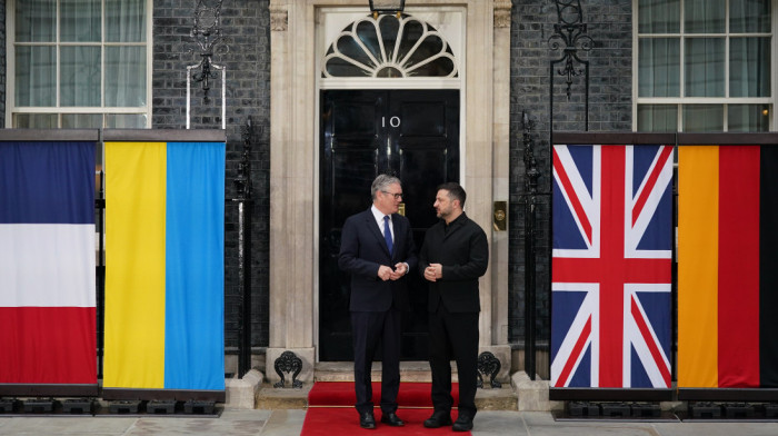 Zelenski se u Velikoj Britaniji sastaje sa Starmerom, Makronom i Mercom