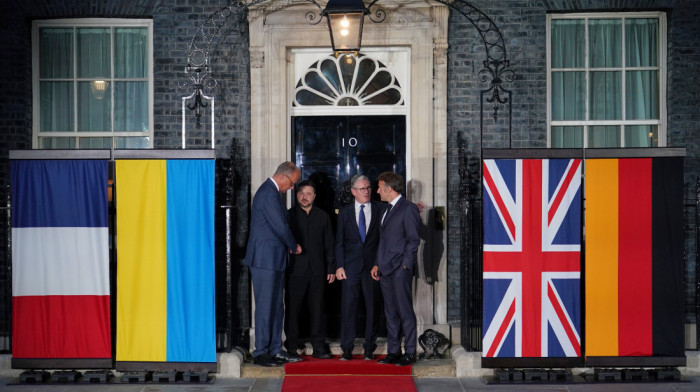 Zelenski se u Velikoj Britaniji sastaje sa Starmerom, Makronom i Mercom