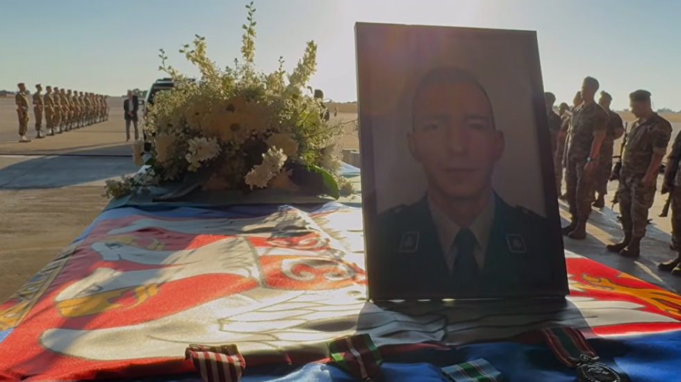 Potresne scene u Bejrutu: UNIFIL odao počast srpskom mirovnjaku Milovanu Jovanoviću stradalom u Libanu