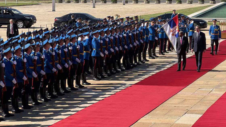 Predsednik Angole u poseti Beogradu: Vučić ga dočekao ispred Palate Srbija, završen sastanak delegacija