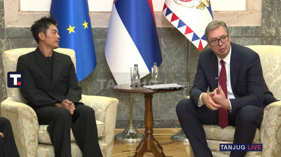 Vučić se sastao sa Lin Danom: Najbolji igrač badmintona u istoriji promovisaće Ekspo