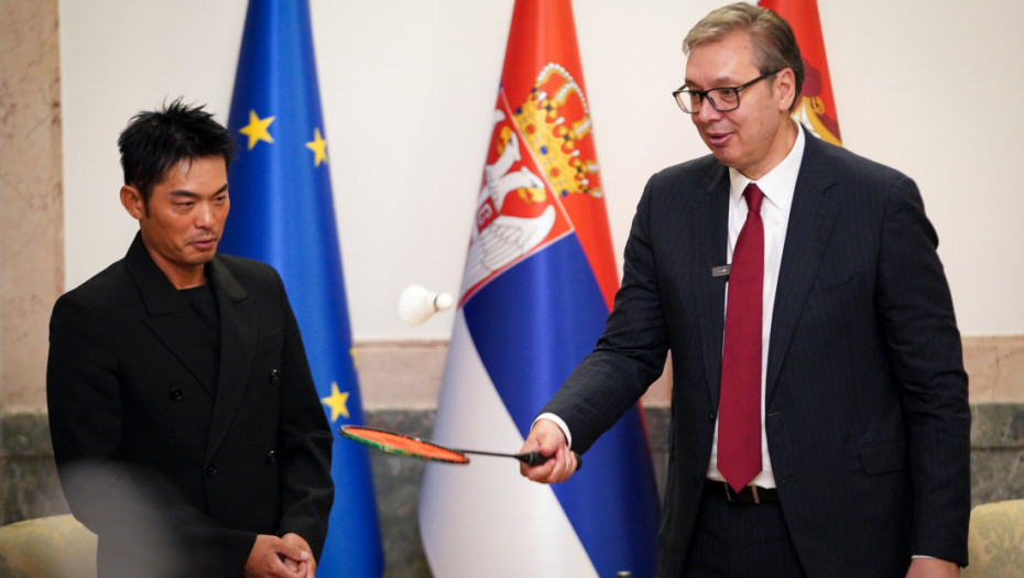Vučić: Ponosni smo i srećni što će Lin Dan zajedno sa nama promovisati Ekspo 2027