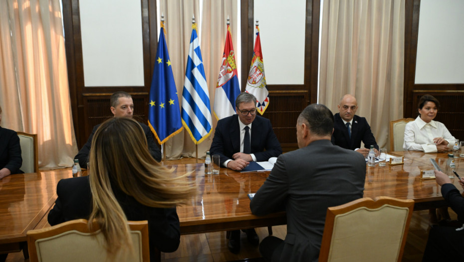 Vučić sa Gerapetritisom o daljem jačanju odnosa Srbije i Grčke i evropskoj perspektivi