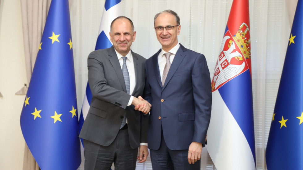 Macut se sastao sa ministrom spoljnih poslova Grčke: Razgovor o daljem jačanju odnosa između dve zemlje