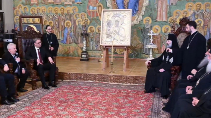 Vučić se sastao sa patrijarhom sve Gruzije Šiom III Katolikosom u Tbilisiju