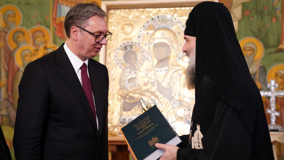 Vučić: Patrijarh Šia III dobro razume poziciju Srbije i brigu za manastire na Kosovu i Metohiji