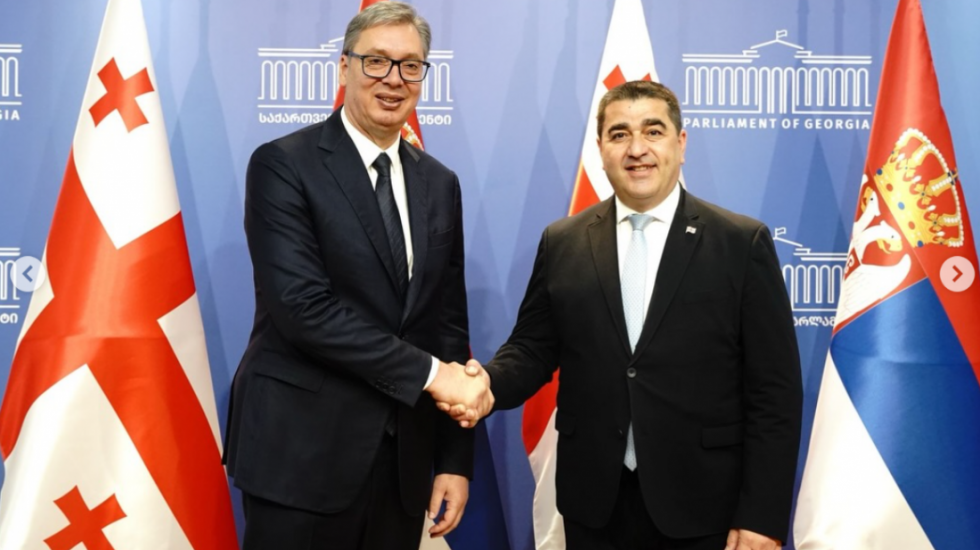 Vučić: Parlamentarna saradnja može da bude dodatni zamajac odnosima Srbije i Gruzije