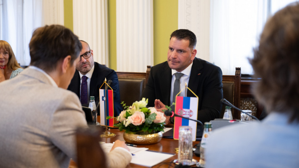 Stevanović: Srbija važan partner Slovenije u regionu, podržava njen ulazak u EU