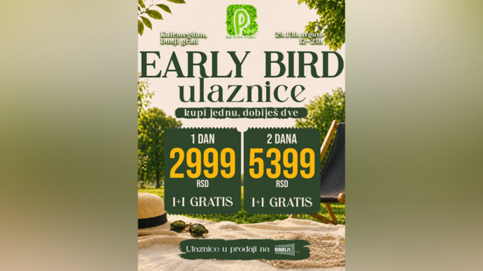 Brunch u parku - novi gradski ritual koji će obeležiti kraj leta u Beogradu