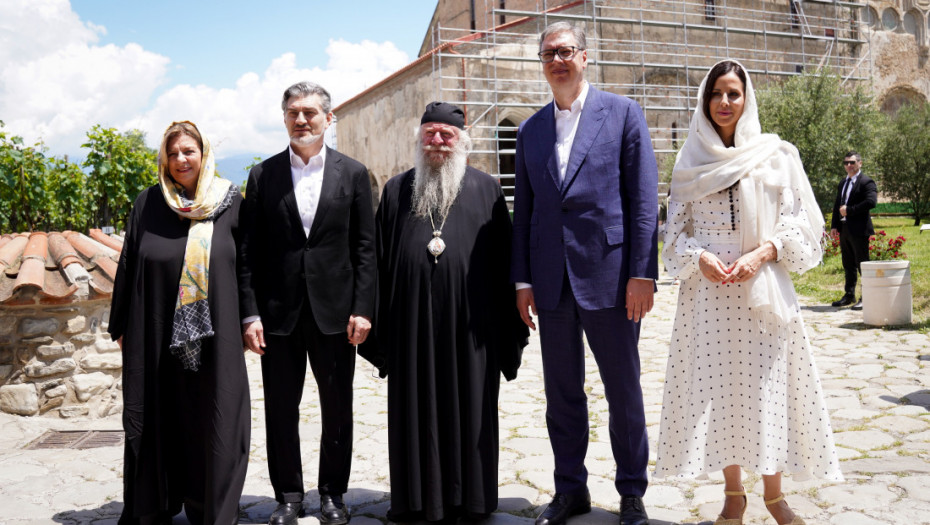 Vučić: Poseta manastiru Svetog Đorđa ostaće jedna od najlepših uspomena iz Gruzije