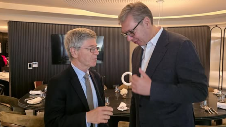Vučić sa Saksom: Srbija ima istorijsku šansu da postane deo zajedničkog EU tržišta