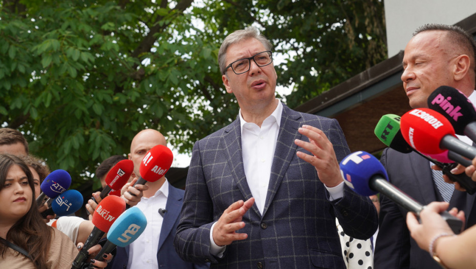 Vučić: Neki misle da su jaki, imaju podršku spolja, ali to nije dovoljno da ugroze Srbiju