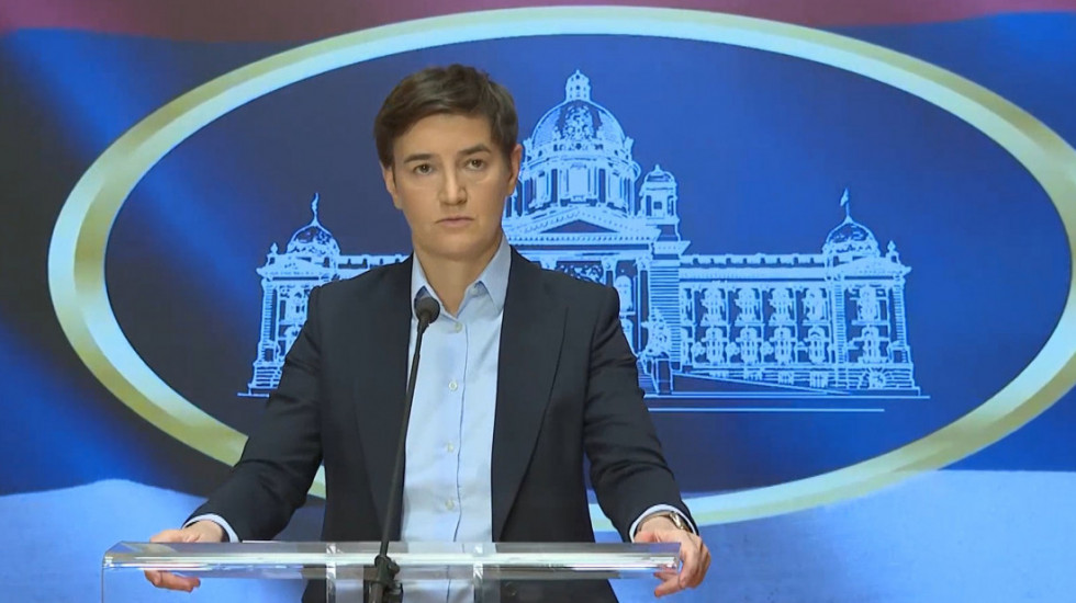 Brnabić: Afera o zvučnom topu imala tri cilja, među njima i pojačan pritisak na Srbiju