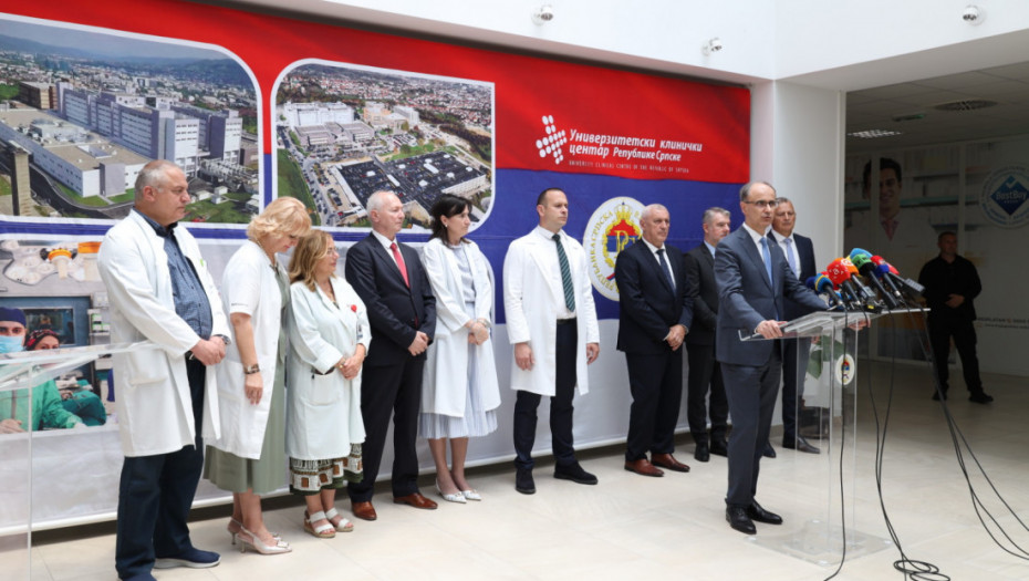 Premijer Macut tokom posete Banjaluci obišao Kliniku za endokrinologiju UKC Republike Srpske