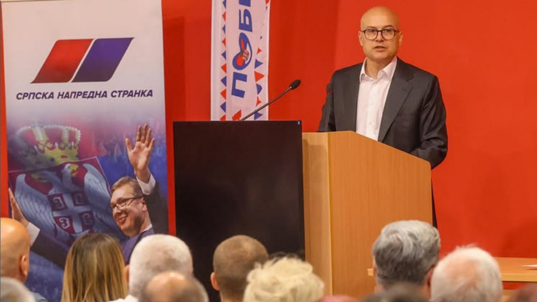 Vučević na GO SNS Novog Sada: Jasna rešenost da nastavimo borbu za Srbiju koja radi i napreduje