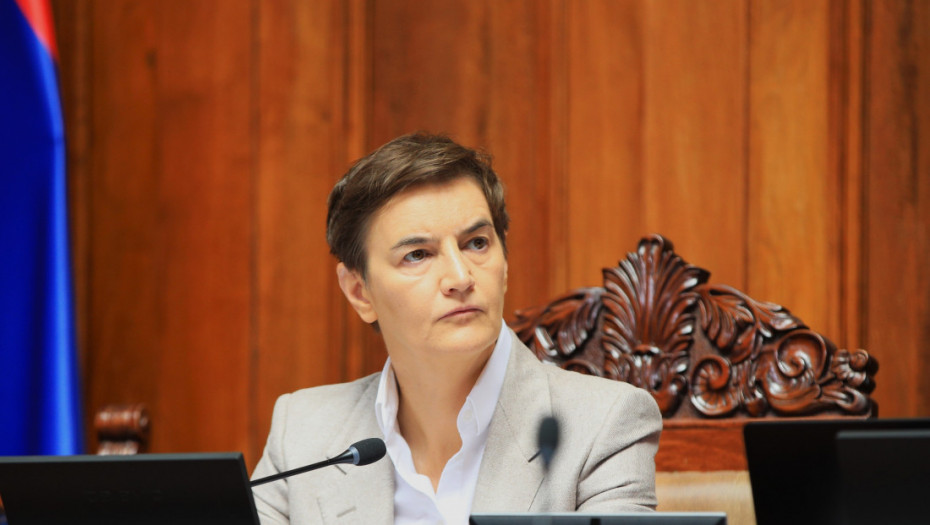 Brnabić: Božoviću jedino važno da navode o "zvučnom topu" zloupotrebi protiv Srbije