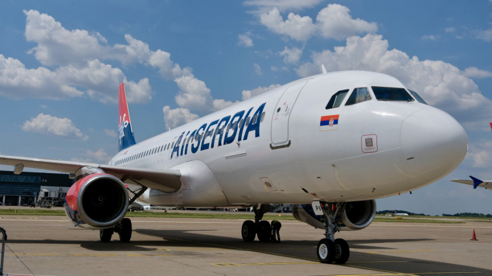 Er Srbija dobila pojačanje: Novi erbas A320 YU-APV sleteo na Aerodrom "Nikola Tesla"