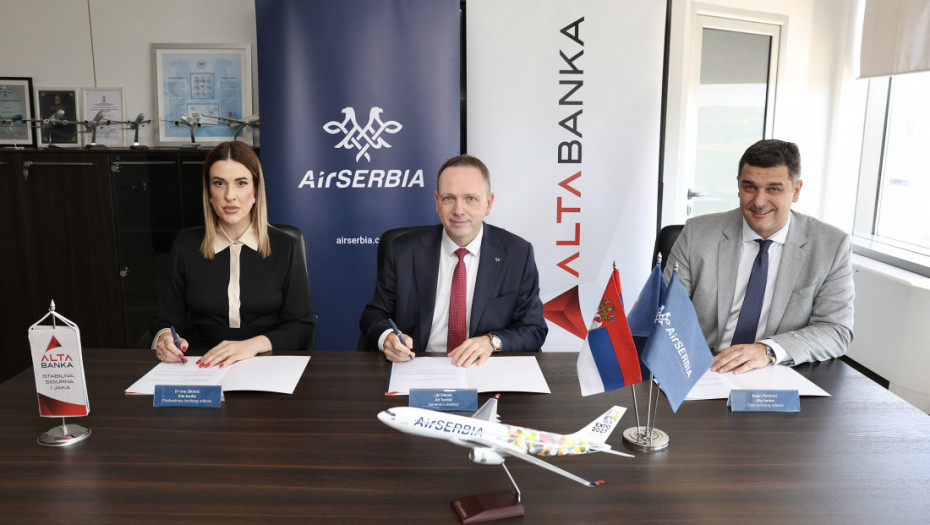 Strateško partnerstvo ALTA banke, Air Serbia i Visa – kartica sa dodatnim benefitima za klijente