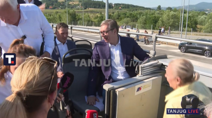 Vučić na otvaranju deonice Moravskog koridora: Deo od Adrana do Kraljeva pušta se u saobraćaj
