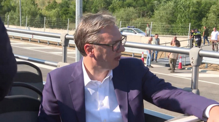 Vučić na otvaranju deonice Moravskog koridora: Deo od Adrana do Kraljeva pušta se za saobraćaj
