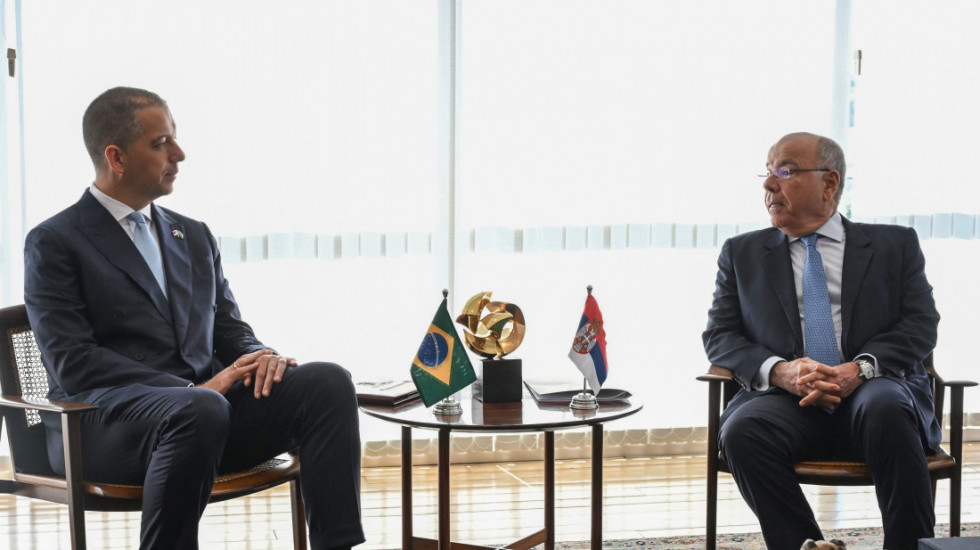 Đurić: Srbija i Brazil postigli visok stepen saglasnosti o međunarodnim pitanjima