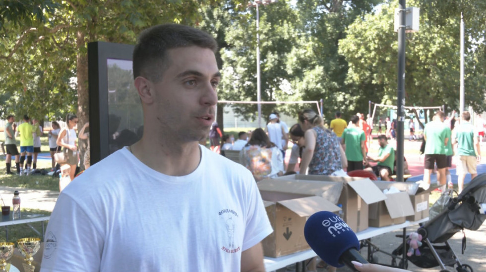 Na Adi Ciganliji počeo humanitarni turnir: Okuplja 34 ekipe za pomoć bolesnoj devojčici Jovani Trajić