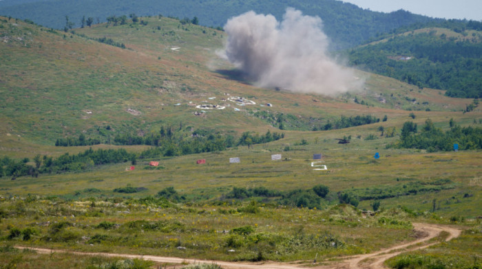 Na Pasuljanskim livadama gađanje počelo paljbom PASARS-a, presretnuta raketa Baklja