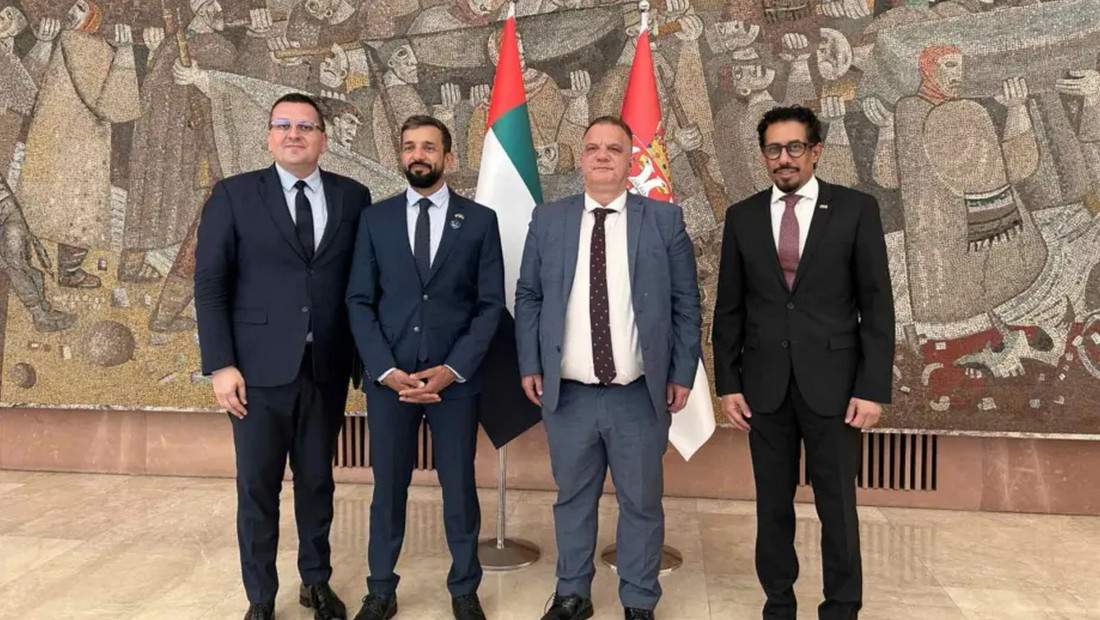 Stanković i ministar omladine UAE o saradnji u oblasti obrazovanja