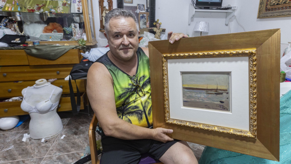 Na ulici pronašao sliku sa lepim ramom, pa je poneo kući: Nije ni slutio da vredi 150.000 evra
