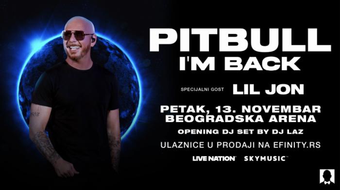 Pitbull na turneji "I'm back", već prodato 2 miliona ulaznica:  Popularni reper u pokušaju obaranja Ginisovog rekorda