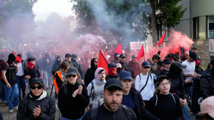 Povređeni novinari na protestu protiv AfD u Nemačkoj