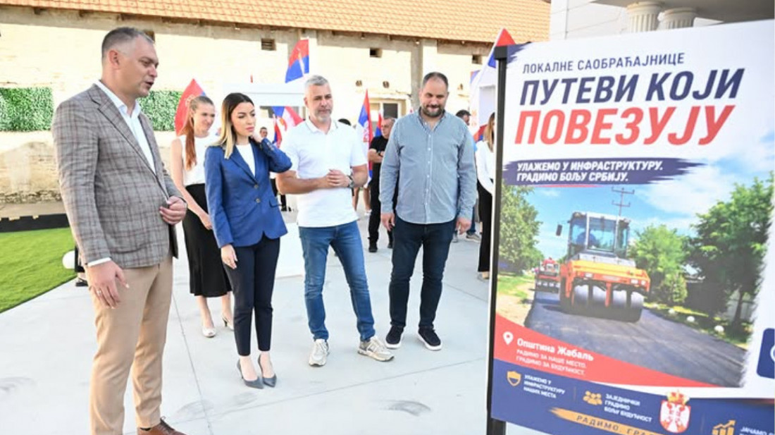 Mesarović razgovarala sa građanima Žablja: Srbija najjača kada je ujedinjena