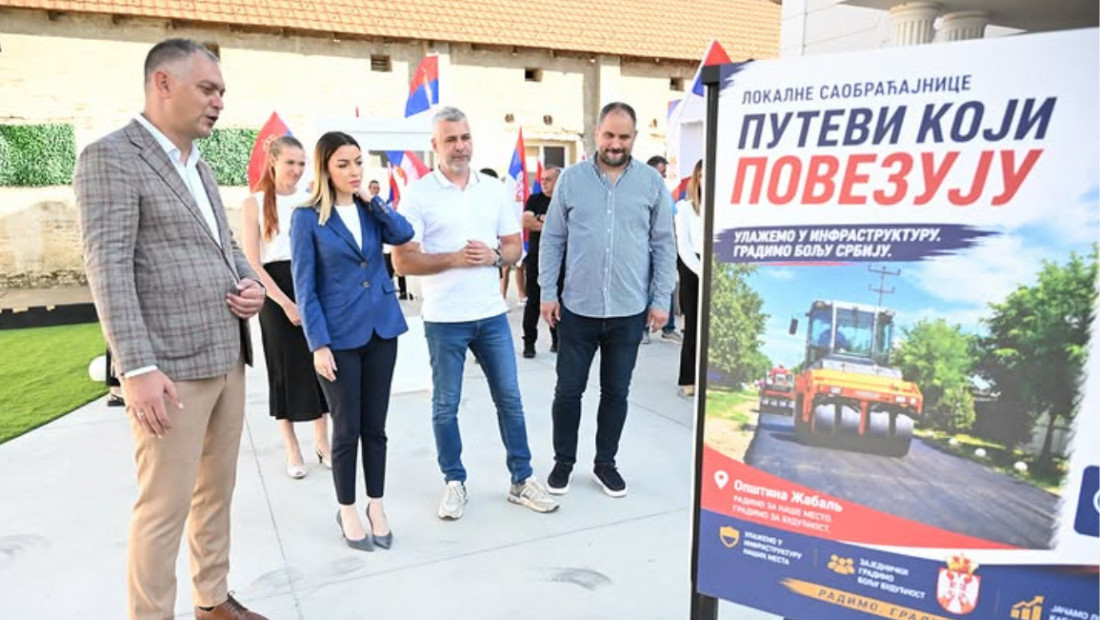 Mesarović razgovarala sa građanima Žablja: Srbija najjača kada je ujedinjena