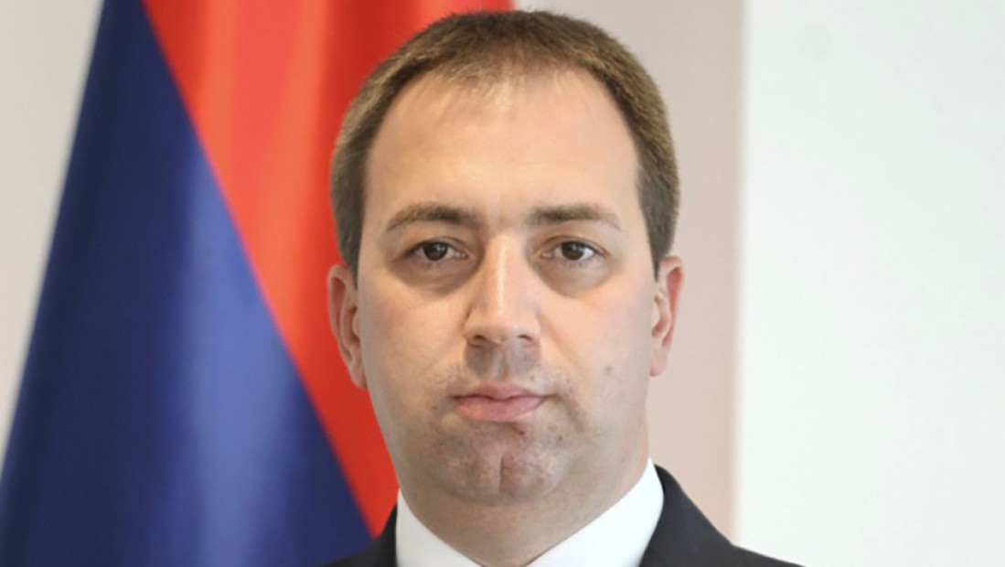 Ministar pravde Republike Srpske sa patrijarhom Porfirijem i Markom Bernsom o stradanju Srba u Podrinju
