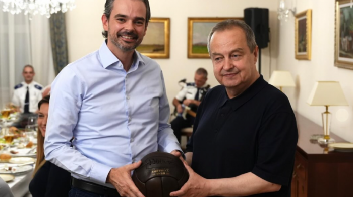 Dačić na svečanoj večeri sa generalnim sekretarom Interpola Valdesijem Urkizom: ''Dobro došli u Srbiju"