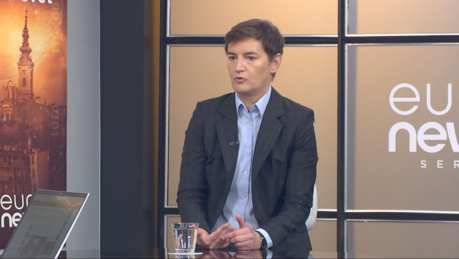 Ana Brnabić za Euronews o rezoluciji o Srbiji: Evropski parlament ne mari za reforme, već samo za političke pritiske