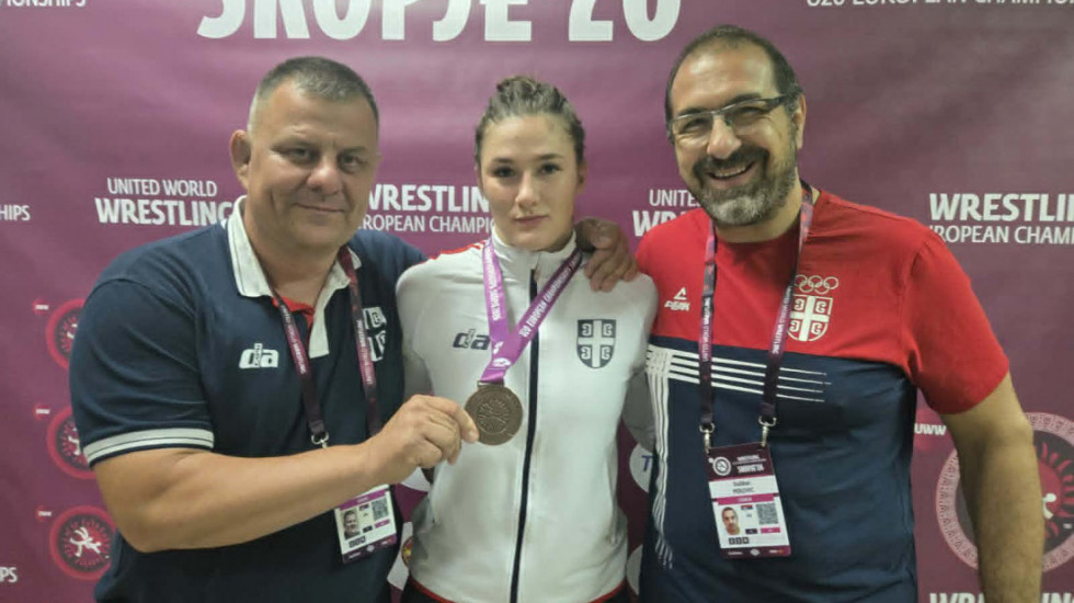 Reprezentativka Srbije u rvanju Evelin Ujhelji osvojila bronzu na Evropskom prvenstvu