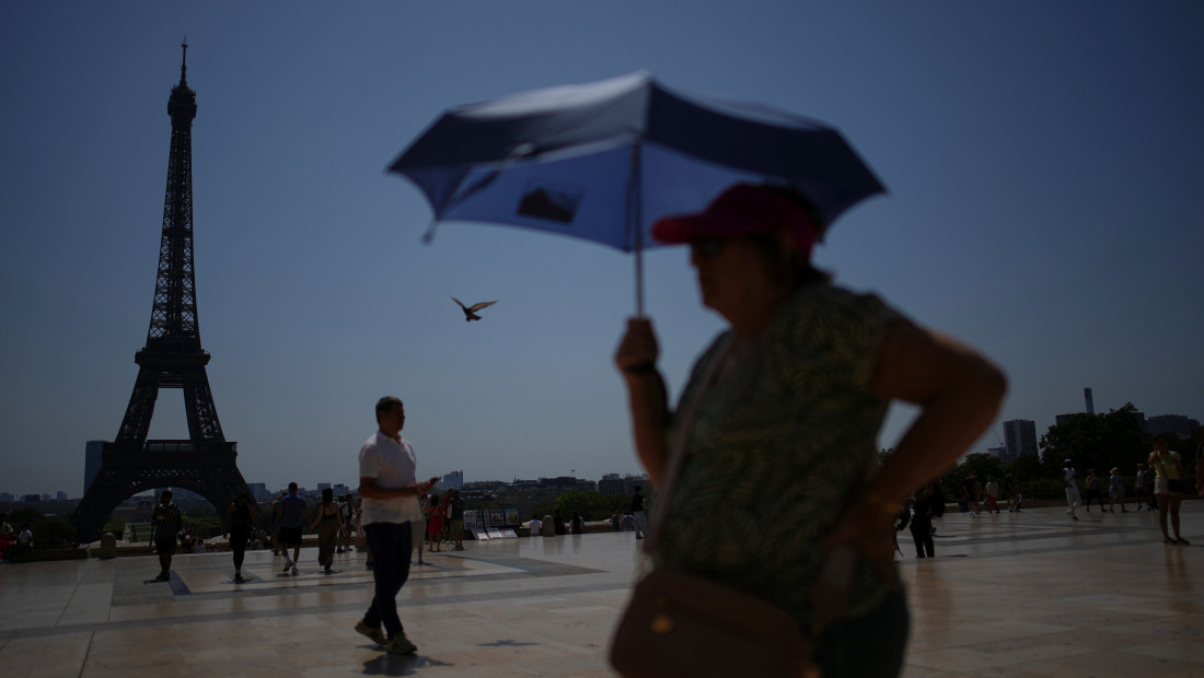 Gotovo cela Francuska u crvenoj i narandžastoj zoni: Temperatura će dostizati i 41 stepen
