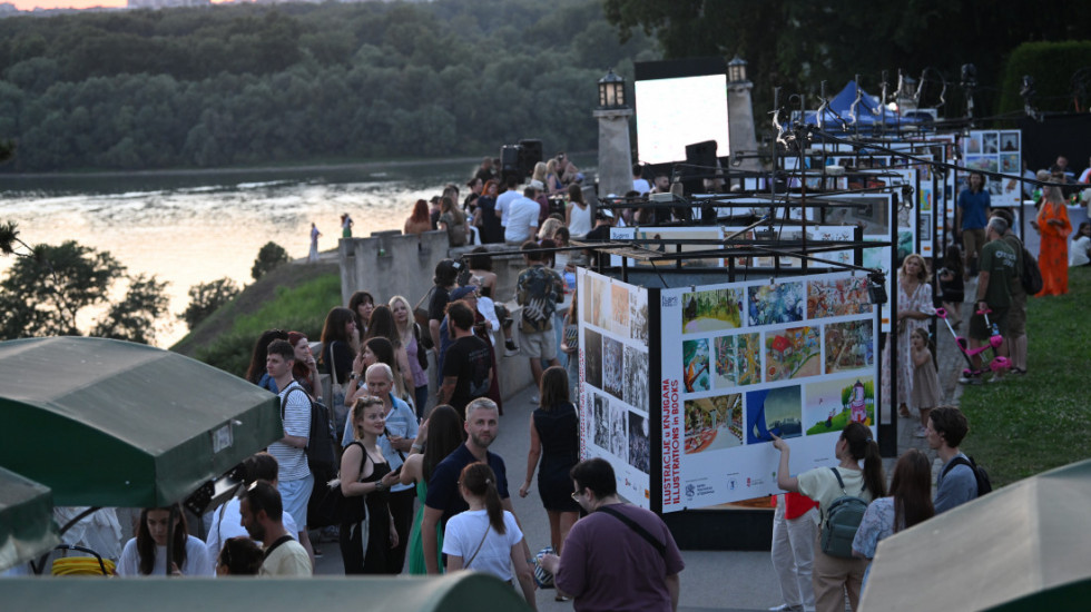 Otvoren 8. Ilustrofest na Kalemegdanu, Gran pri Snežani Petrović