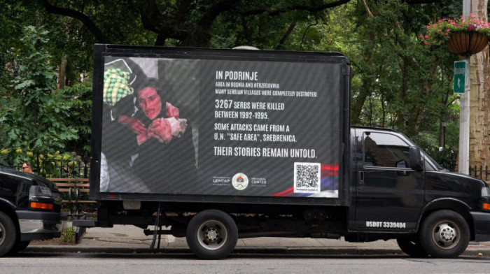 U Njujorku počela svetska kampanja Memorijalnog centra Republike Srpske o stradanju srpskog naroda