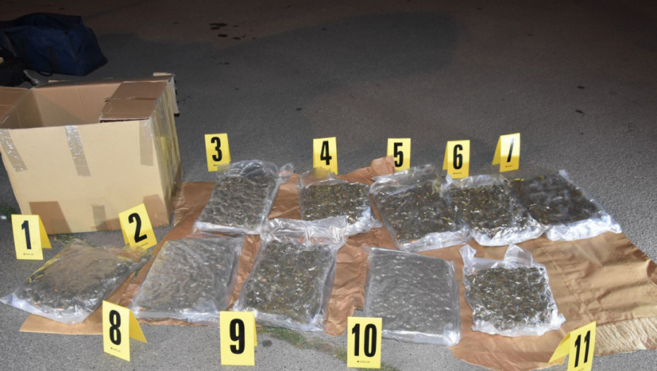 Policija u Subotici uhapsila dvojicu muškaraca zbog droge