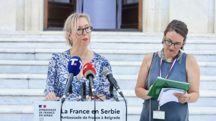 Obeležen Dan pada Bastilje u Beogradu: Ambasadorka Ferari poručila da prisustvo Vučića u Parizu učvršćuje prijateljstvo