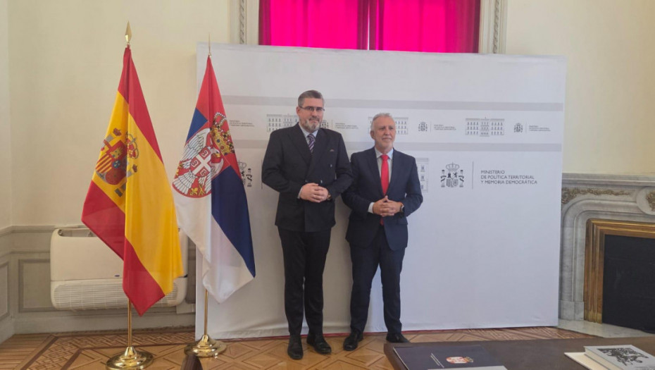Starović u Madridu: Zahvalnost na uklanjanju "ustaških obeležja" sa grobnice upravnika logora Jasenovac