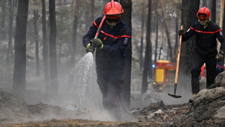 Novi požar u jugozapadnoj Francuskoj, izgorelo 600 hektara, evakuisano 500 ljudi