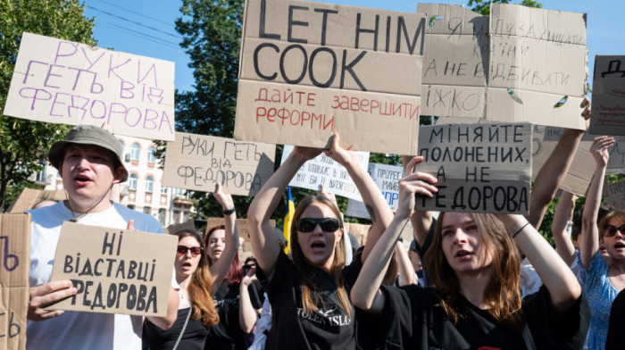 Protesti u Kijevu i Lavovu zbog smene ministra odbrane Fedorova