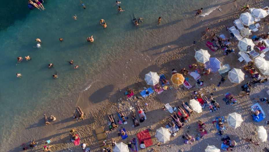Na dve plaže Dubrovačko-neretvanske županije more zadovoljavajućeg kvaliteta