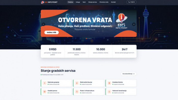 Otvorena vrata u BG Info Point-u: Građani mogu da prijave komunalne probleme i druge predloge nadležnim institucijama