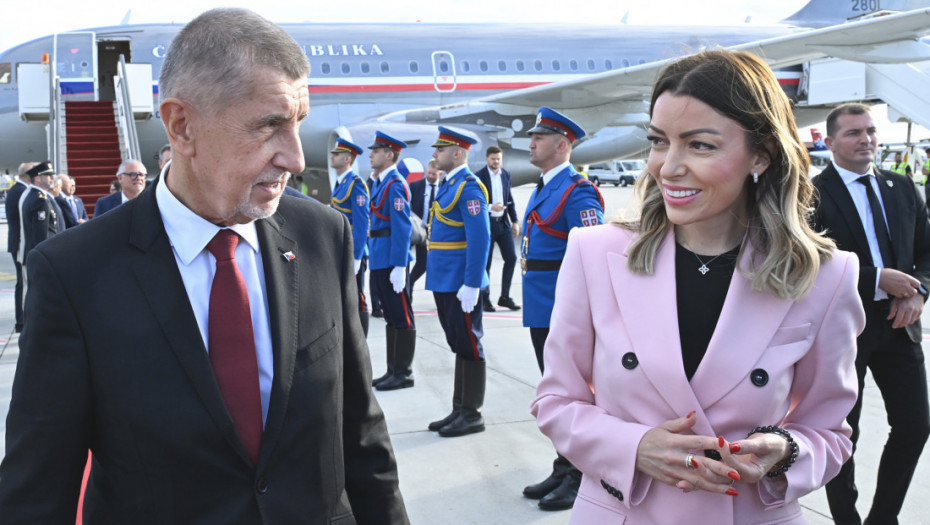 Češki premijer Andrej Babiš stigao u dvodnevu posetu Srbiji
